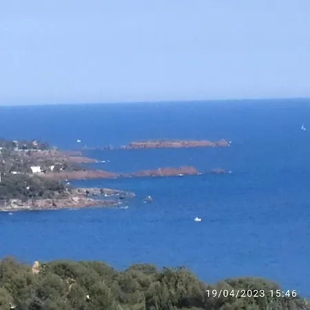 4p Vue Calme Cap Esterel Apartamento Saint-Raphaël